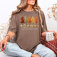 “Fall is My Favorite Color" graphic on rich brown (espresso) Comfort Colors t-shirt.