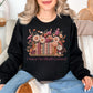 "No Shelf Control" graphic on dark black (black) Sweatshirt.