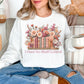 "No Shelf Control" graphic on bright white (white) Sweatshirt.